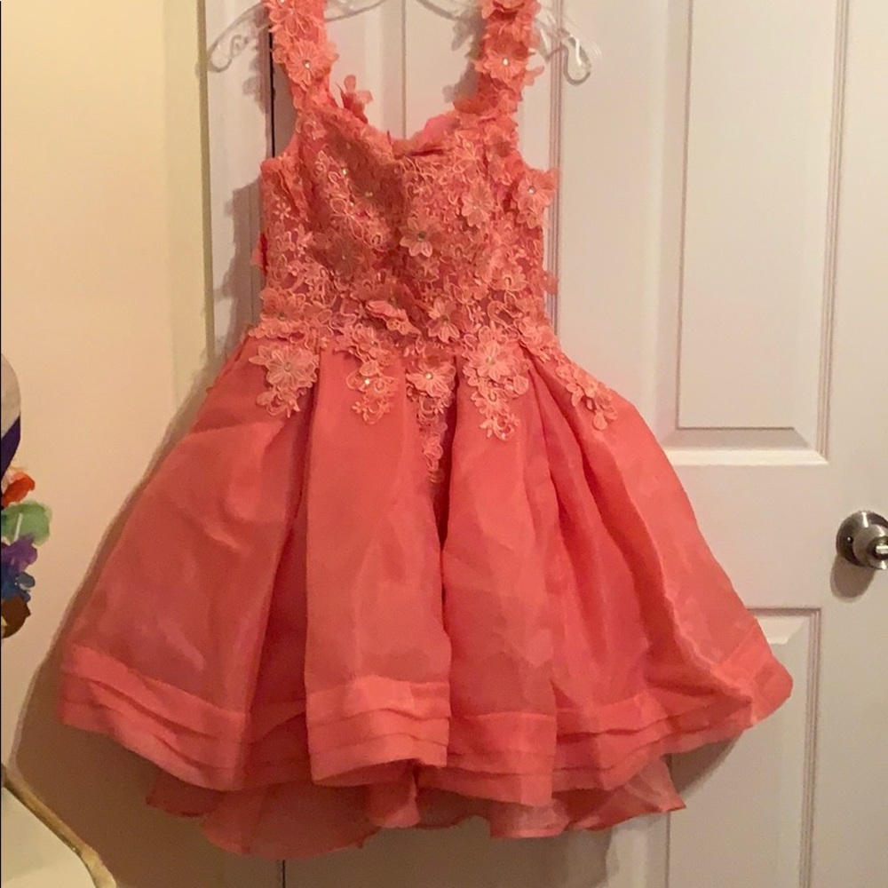 Women's Off The Shoulders Short Prom Dress